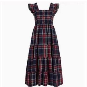 Hill House Navy Tartan Ellie Nap Dress